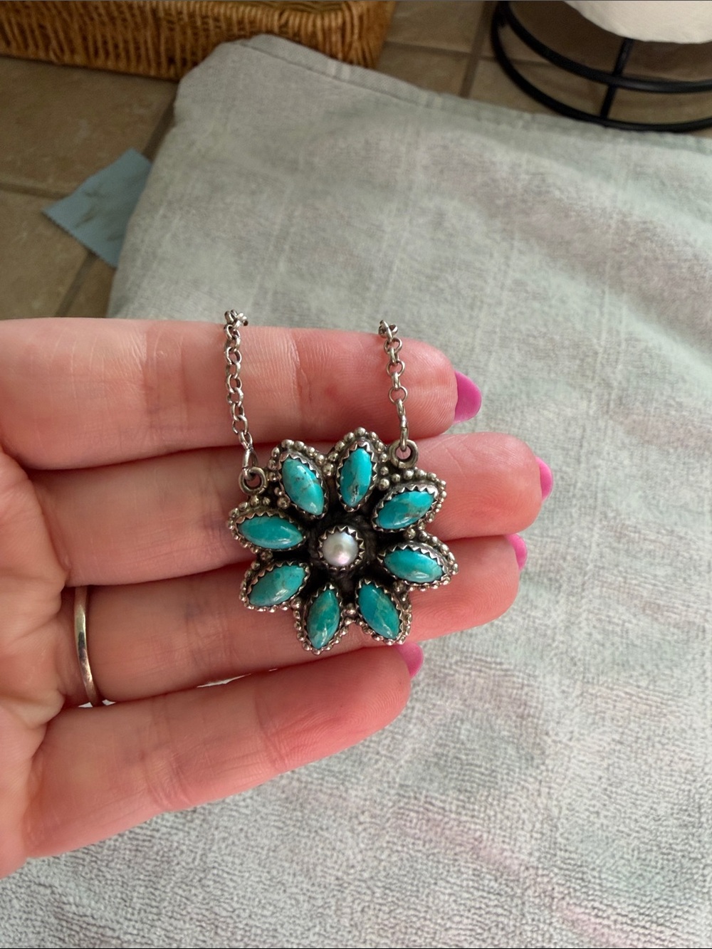 Caney Creek Co turquoise necklace